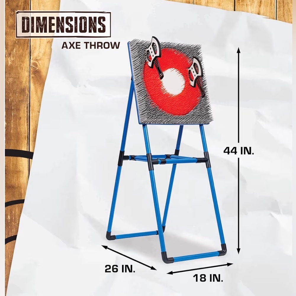 NIB/NWT Eastpoint Axe Throw & Lawn Dart Target Set - Picture 7 of 10